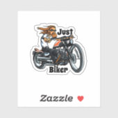 Nur Bike-Schnitt Aufkleber (Blatt)