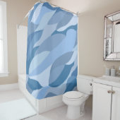 Nur blau duschvorhang (Beispiel)