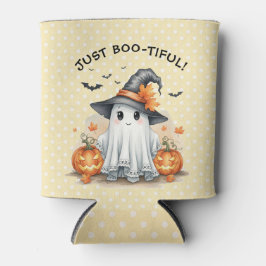 Nur BOO-schönes Girly Ghost-Lacey-Kleid, Hexenhut Dosenkühler