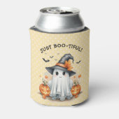 Nur BOO-schönes Girly Ghost-Lacey-Kleid, Hexenhut Dosenkühler (Kanne Rückseite)