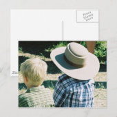 Nur Boys Postkarte (Vorne/Hinten)