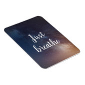 NUR BREATHE - Night Sky Zitat Magnet (Rechte Seite)