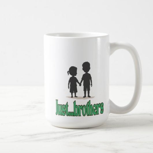 Nur Brüder Kaffeetasse (Rechts)