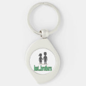 Nur Brüder Schlüsselanhänger (Vorderseite)