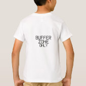 Nur Buffer Zone Minimalist Kinder T-Shirt (Rückseite)