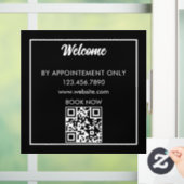 Nur Business-Schaufenster Fensteraufkleber (Zuhause)