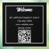 Nur Business-Schaufenster Fensteraufkleber (Blatt 3)