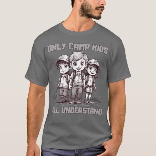 Nur Camp wird die Camp-Vibes lustig verstehen T-Shirt (Vorderseite)
