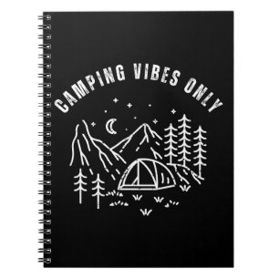 Nur Camping Vibes Notizblock