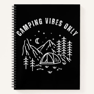 Nur Camping Vibes Notizblock
