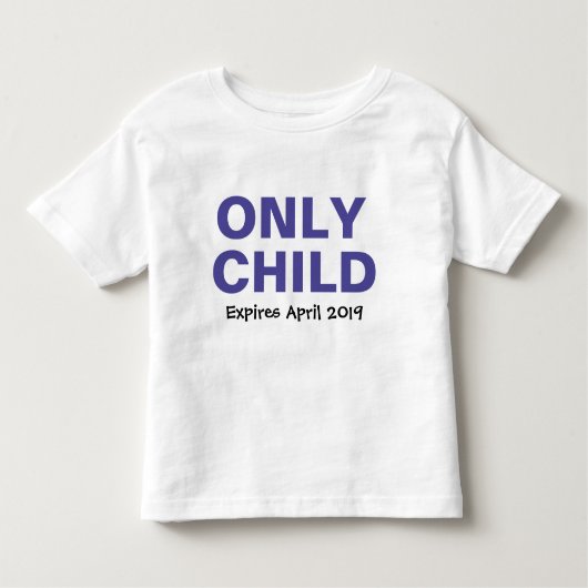 Nur Child Blue Personalisiert2 Kleinkind T-shirt (Vorderseite)