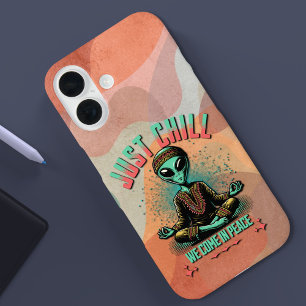 Nur Chill, wir kommen in Frieden iPhone 16 Hülle