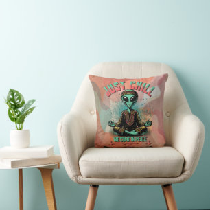 Nur Chill, wir kommen in Frieden Kissen
