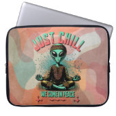 Nur Chill, wir kommen in Frieden Laptopschutzhülle (Vorderseite)