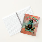 Nur Chill, wir kommen in Frieden Notizblock (Innenseite)