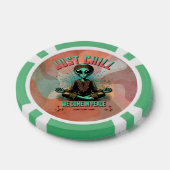 Nur Chill, wir kommen in Frieden Pokerchips (Einzeln)