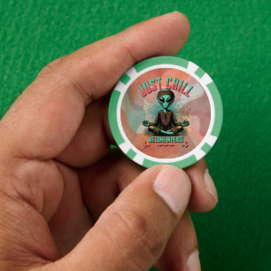 Nur Chill, wir kommen in Frieden Pokerchips