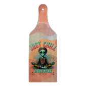 Nur Chill, wir kommen in Frieden Schneidebrett (Vorderseite)