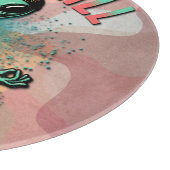 Nur Chill, wir kommen in Frieden Schneidebrett (Ecke)