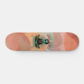 Nur Chill, wir kommen in Frieden Skateboard (Horizontal)