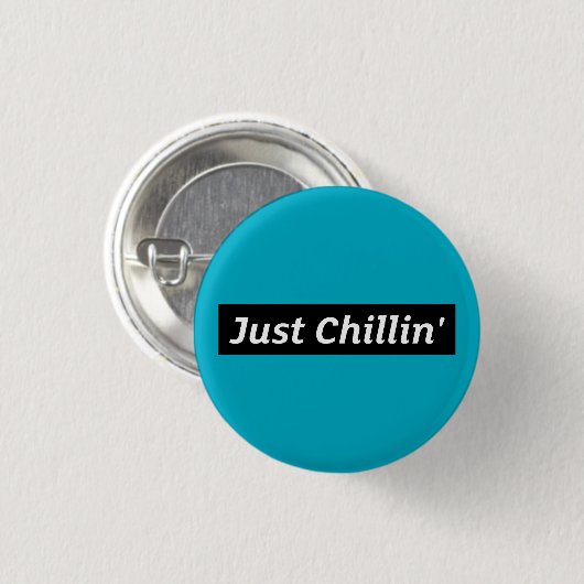 Nur Chillin’ Button - Nur lehmige Vibes (Vorne & Hinten)
