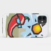 Nur Chillin Chili Pfeffer Case-Mate iPhone Hülle (Rückseite (Horizontal))