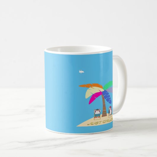 Nur Chillin Design Classic Tasse (VorderseiteRechts)