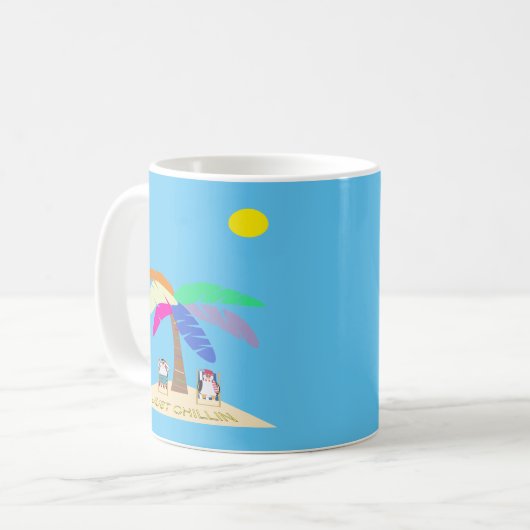 Nur Chillin Design Classic Tasse (Vorderseite Links)
