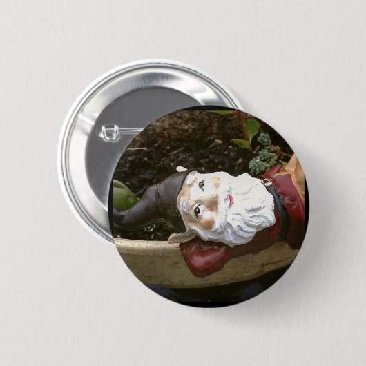 Nur Chillin, ein Garten-Genom Button (Vorne & Hinten)