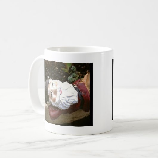 Nur Chillin, ein Garten-Genom Kaffeetasse (Vorderseite Links)