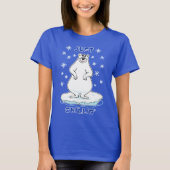 Nur Chillin' Polar Bär T-Shirt (Vorderseite)