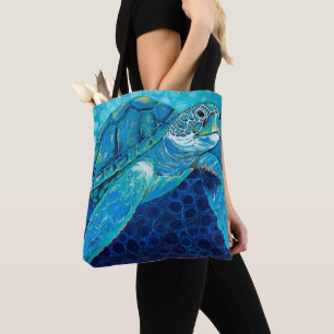 Nur Chillin' Turtle Shoulle Tasche