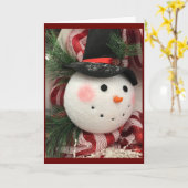 "NUR CHRISTMAS UND EIN SEHR GLÜCKLICHES NEUES JAHR KARTE (Gelbe Blume)