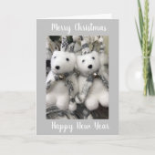 "NUR CHRISTMAS UND EIN SEHR GLÜCKLICHES NEUES JAHR KARTE (Vorderseite)