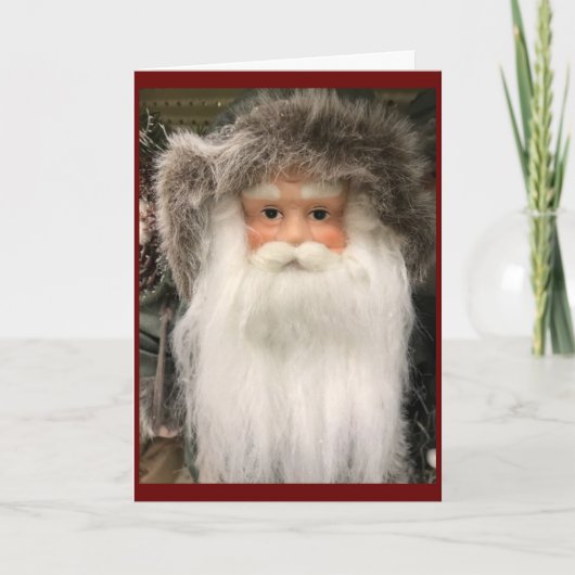 "NUR CHRISTMAS UND EIN SEHR GLÜCKLICHES NEUES JAHR KARTE (Vorderseite)