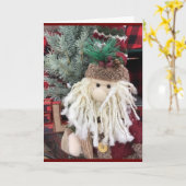 "NUR CHRISTMAS UND EIN SEHR GLÜCKLICHES NEUES JAHR KARTE (Gelbe Blume)