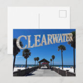 Nur Clearwater Beach Postkarte (Vorne/Hinten)