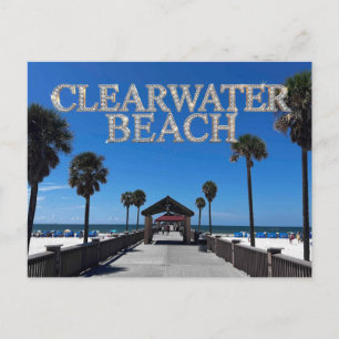 Nur Clearwater Beach Postkarte
