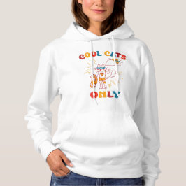 Nur coole Katzen Hoodie