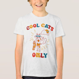 Nur coole Katzen Tri-Blend Shirt