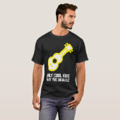 Nur Coole Kinder spielen die Ukulele für den Uke P T-Shirt (Vorne ganz)