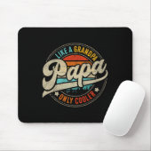 Nur Cooler Vintag für Opa Vatertag Geburtstag Mousepad (Mit Mouse)