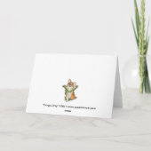 "Nur Corgis!" Corgi Grußkarte Karte (Rückseite)