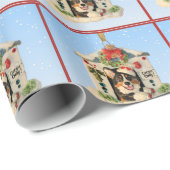 "Nur Corgis!" Corgi-WeihnachtsPackpapier Geschenkpapier (Rolleneckpunkt)