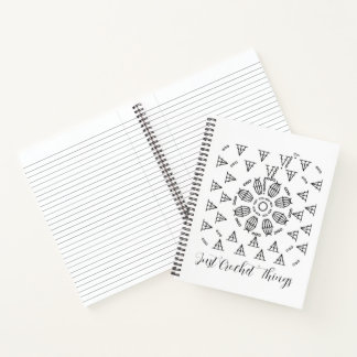 Nur Crochet-Dinge-Notebook Notizblock