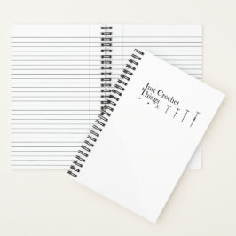 Nur Crochet-Dinge-Notebook Notizblock
