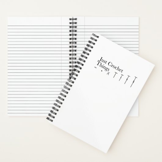 Nur Crochet-Dinge-Notebook Notizblock (Innen)