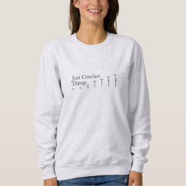 Nur Crochet Things Sweatshirt (Asch)