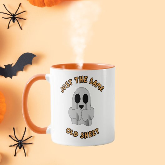 Nur das alte Blatt Tasse