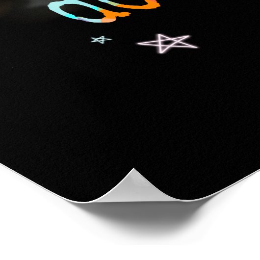 Nur das Beste tun Poster (Ecke)